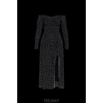 Isabel Marant 26SS ���ں����� Giovana �巹�� RO1042FAD1K03IBLACKECRU TP57112742126SS ���ں����� Giovana �巹�� RO1042FAD1K03IBLACKECRU