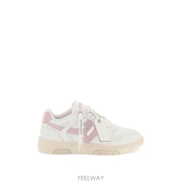 25FW Off 화이트 스니커즈 슬림 아웃 Of Office OWIA276S24LEA0010136 TP570