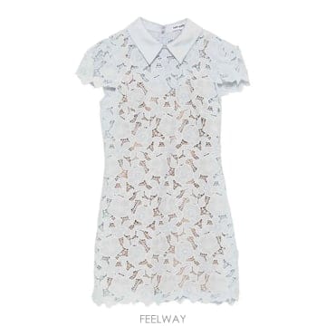 Self Portrait 26SS Self portrait ���� Guipure ���̽� �̴� �巹�� RS26171SBL TP57184426SS Self portrait ���� Guipure ���̽� �̴� �巹�� RS2