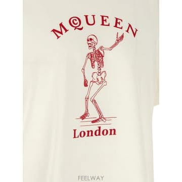 Alexander Mcqueen 26SS �˷���� ���� T ���� WITH ����Ʈ 857152QTAEI0908 TP57184300826SS �˷���� ���� T ���� WITH ����Ʈ 857152QTAEI0908 