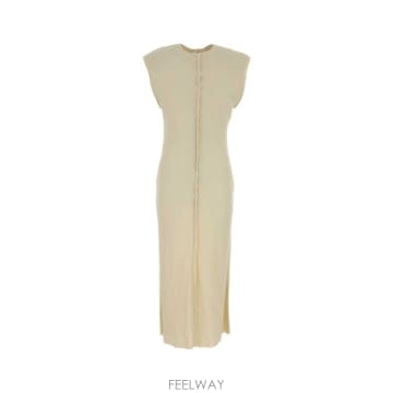Ami 25FW �ƹ� Cream stretch viscose �巹�� FDR626VI0039185 TP5711963325FW �ƹ� Cream stretch viscose �巹�� FDR626VI0039185