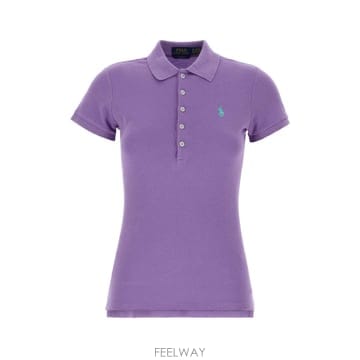 Ralph Lauren 26SS ���� ���� �η� Purple stretch piquet ���� ���� 211B18200006 TP57526SS ���� ���� �η� Purple stretch piquet ���� ���� 21