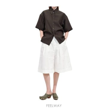 Bottega Veneta ���װ�����Ÿ Culotte ���� in ��ư fabric 866708V6D109071 TP575060627���װ�����Ÿ Culotte ���� in ��ư fabric 866708V6D1090