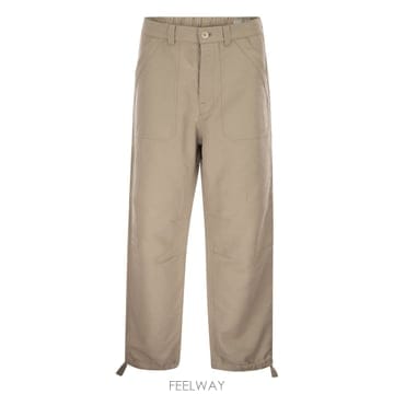 Brunello Cucinelli 26SS ���ڷ� ��ġ�ڸ� ��ư �� linen drill trousers with patch pockets26SS ���ڷ� ��ġ�ڸ� ��ư �� linen drill trousers wi
