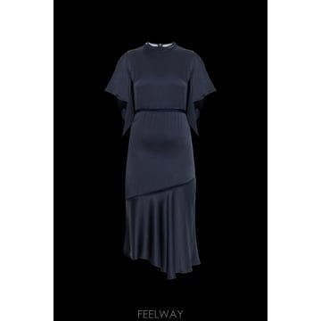 Fabiana Filippi 26SS �ĺ�Ƴ� �ʸ��� Satin �巹�� with an asymmetric �� ABD266F187L780026SS �ĺ�Ƴ� �ʸ��� Satin �巹�� with an asymmetric 