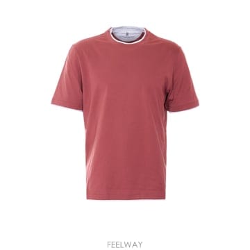 Brunello Cucinelli 26SS ���ڷ� ��ġ�ڸ� Double layer t ���� M0B137427CMJ53 TP57184683526SS ���ڷ� ��ġ�ڸ� Double layer t ���� M0B137427CM