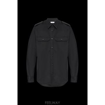 Alexander Mcqueen 25FW �˷���� ���� ���� with epaulettes on the shoulders 832666QSABY25FW �˷���� ���� ���� with epaulettes on the shoulde
