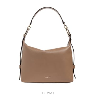 훌라 Borsa Tonie Furla in pelle a grana