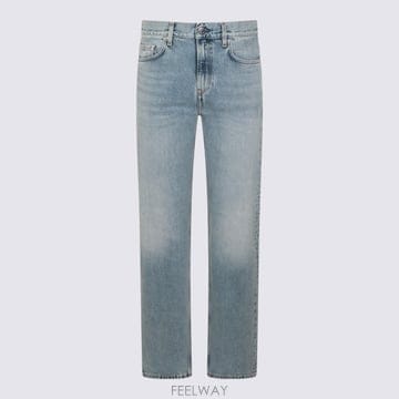 Toteme 26FW Toteme Washed effect jeans in organic ���� 252WRB0270FB0426FW Toteme Washed effect jeans in organic ���� 252WRB