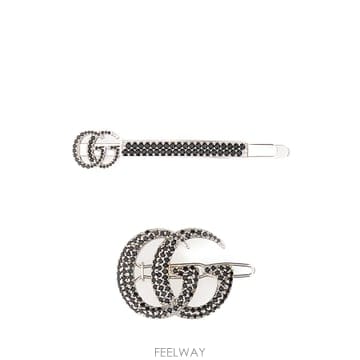 GUCCI 26SS ���� Silver metal hair clips �� 8584093HBH38111 TP5721320726SS ���� Silver metal hair clips �� 8584093HBH38111 T