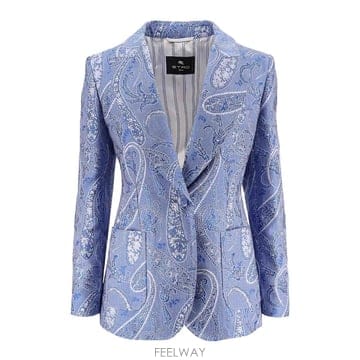 ETRO 26SS Etro �̱� breasted �������� in ��ũ blend WRCA000999TJA92S988426SS Etro �̱� breasted �������� in ��ũ blend WRCA000