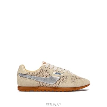 26SS Autry WINDSPIN 로우 WOM UB31 SUEDE 레더 그레이 그린 RUTABAGA WSL
