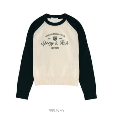 25FW SPORTY 리치 맨즈 니트 스웨터 WS07561412WH61 TP571846728