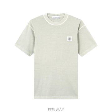 Stone Island 26SS ������Ϸ��� T ���� with �ΰ� patch L1S152100026S0057V0155 TP571826SS ������Ϸ��� T ���� with �ΰ� patch L1S152100026S