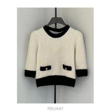 PRADA 23FW ����� MAGLIERIA P24A3P13EKF0964 TP57707211423FW ����� MAGLIERIA P24A3P13EKF0964 TP577072114
