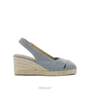 26SS CASTANER Diana 70MM Heeled Espadrilles DIANA6002ACQUA T