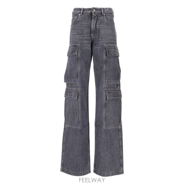 Rick Owens 26FW �������� DOUBLE CARGO JEANS DS02E7308DGY58 TP57138879826FW �������� DOUBLE CARGO JEANS DS02E7308DGY58 TP5713