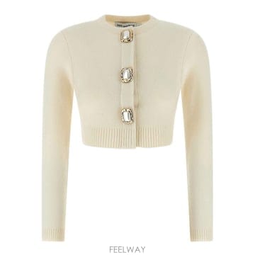 25FW Self portrait Cream 울 가디건 AW25018CC TP572375750