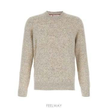 Brunello Cucinelli 25FW ���ڷ� ��ġ�ڸ� IRREGULAR COLORATION FLECKED ALPACA ������ MOH7025FW ���ڷ� ��ġ�ڸ� IRREGULAR COLORATION FLECKED AL