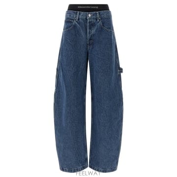 Alexander Wang 26SS �˷������ PRE STYLED MID RISE ���������� JEANS 4DC1264967401 TP526SS �˷������ PRE STYLED MID RISE ���������� JEANS 4