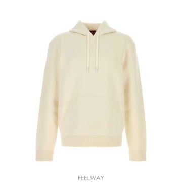 25FW 구찌 아이보리 stretch 울 blend 스웨트 셔츠 827799XKEUS9000 TP571842