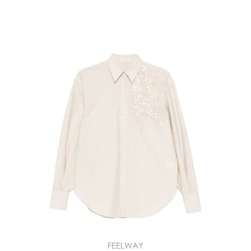 Brunello Cucinelli 26SS ���ڷ� ��ġ�ڸ� ���� with floral embroidery �� sequins M0F79RJ9226SS ���ڷ� ��ġ�ڸ� ���� with floral embroidery �� 