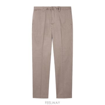 26SS 엠프리오 아르마니 코튼 trousers with tapered legs EM003660AF23585