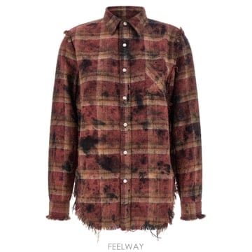R13 26SS R13 Fringed ���� R13WR008R655BOVERDYEDPURPLEPLAID TP5711226SS R13 Fringed ���� R13WR008R655BOVERDYEDPURPLEPLAID