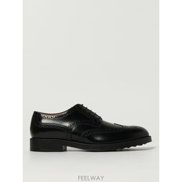 TODS TOD S Derby Tods in pelle spazzolata con motivo brogue XXM75TOD S Derby Tods in pelle spazzolata con motivo brogue