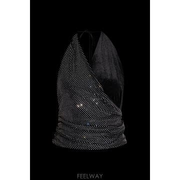 발망 블라우스 탑