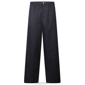 26SS 질샌더 미드나이트 블루 코튼 trousers J22KA0339J45322402 TP571843910