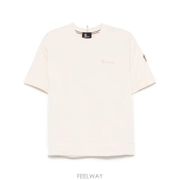 몽클레어  로고 코튼 T 셔츠 L10988C0001089AZ9034 TP572114946
