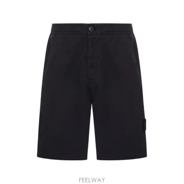 Stone Island 26SS ������Ϸ��� ��ư �� LINEN ����Ʈ BERMUDAS L1S15L100003S0F36V0029 T26SS ������Ϸ��� ��ư �� LINEN ����Ʈ BERMUDAS L1S15L