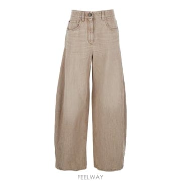 Brunello Cucinelli 26SS ���ڷ� ��ġ�ڸ� JEANS MA095P4059C9037 TP57184389926SS ���ڷ� ��ġ�ڸ� JEANS MA095P4059C9037 TP5718438