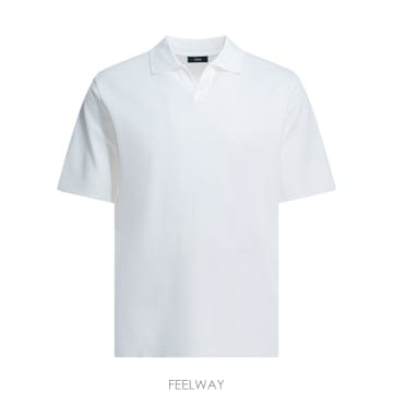 에르노 코튼 저지 폴로 셔츠 with 오픈 collar JV000004U520591000 TP57517142