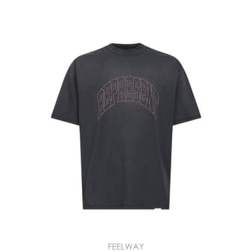 26SS REPRESENT Owners Club 후드티 Tshirt Stained 블랙 MLM10018004