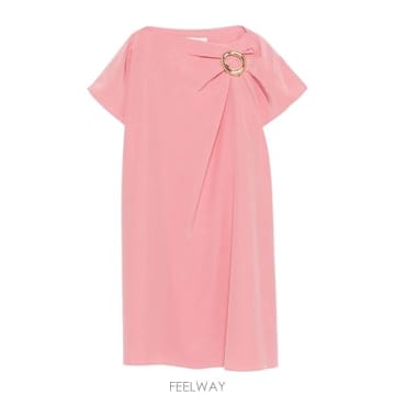 조셉 아니카 링 디테일 미니 드레스