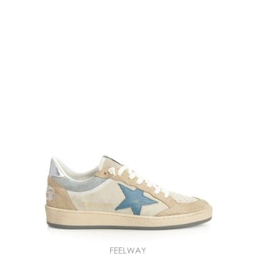 골든구스 BALL 스타 투 TONE SUEDE 스니커즈 WITH LAMINATED 레더 스타 GWF00771