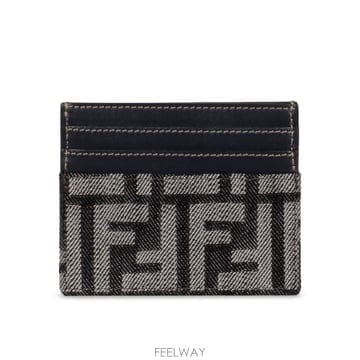 FENDI 26SS Fendi Il o Porta carte ��uette in jacquard FF effetto ����26SS Fendi Il o Porta carte ��uette in jacquard FF eff