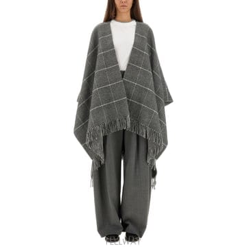 Brunello Cucinelli 25FW ���ڷ� ��ġ�ڸ� �� PONCHO WITH BANGS MSCDAGP31CBL42 TP5719158225FW ���ڷ� ��ġ�ڸ� �� PONCHO WITH BANGS MSCDAGP31C