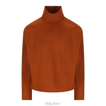 Saint Laurent 26SS ���ζ� Caramel ��ũ blend ����콺 845857Y5J952498 TP57191571726SS ���ζ� Caramel ��ũ blend ����콺 845857Y5J95249