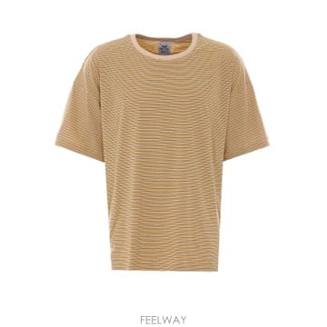 26SS 하울린 Biscuit 스트라이프 T 셔츠 BOXYPARADISEBISCUIT TP575159724