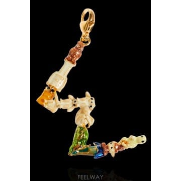 Marni Marni Pendant in the ������ of the letter W PNMV0100PWP652800X9Marni Pendant in the ������ of the letter W PNMV0100PW