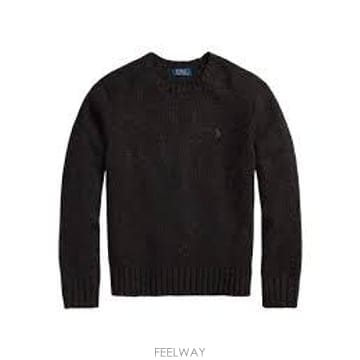 Ralph Lauren 25FW ���� ���� �η� LSSADDLECN �� SLEEVE PULLOVER 710982142003 TP5725FW ���� ���� �η� LSSADDLECN �� SLEEVE PULLOVER 7109