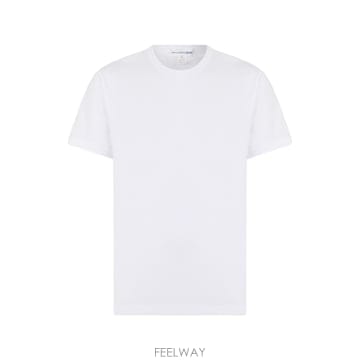 Comme des Garcons 26SS �ĵ������� ��ư T ���� with ��Ʈ sleeves FQT0030513 TP57515950426SS �ĵ������� ��ư T ���� with ��Ʈ sleeves FQT00305