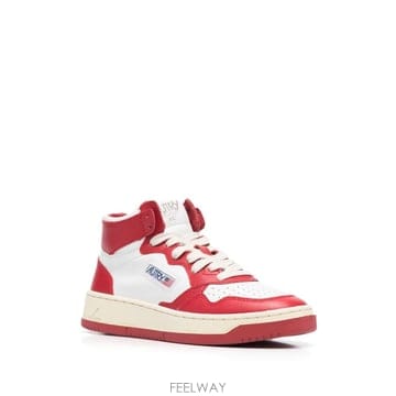 24FW Autry 투 tone high 탑 스니커즈 with 로고 AUMWWB02 TP571897928