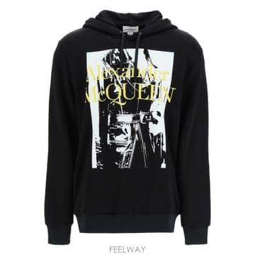 Alexander Mcqueen 22FW �˷���� ���� GRAPHIC �ΰ� ����Ʈ �ĵ�Ƽ 711147QTZ450901 TP57189792722FW �˷���� ���� GRAPHIC �ΰ� ����Ʈ �ĵ�Ƽ 711147QT