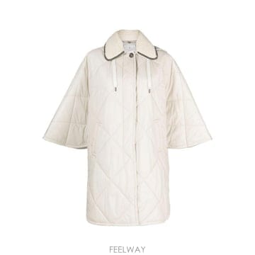 Brunello Cucinelli 23FW ���ڷ� ��ġ�ڸ� ���� polyester padded poncho MH5049804C6039 TP523FW ���ڷ� ��ġ�ڸ� ���� polyester padded poncho MH