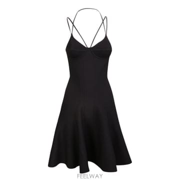 Alexander Mcqueen 22FW �˷���� ���� VISCOSE ��Ʈ �̴� �巹�� 698400Q1A0U1000 TP57189779522FW �˷���� ���� VISCOSE ��Ʈ �̴� �巹�� 698400Q1A0