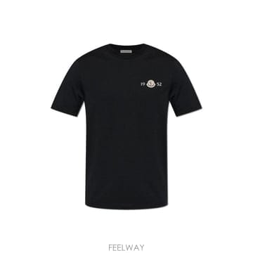 Moncler Moncler �ΰ� ��ġ ũ��� Ƽ���� L20918C000528790F 999 TP979455758Moncler �ΰ� ��ġ ũ��� Ƽ���� L20918C000528790F 999 